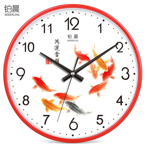 鉑晨靜音掛鐘 現(xiàn)代家居的簡約時尚與靜謐時光
